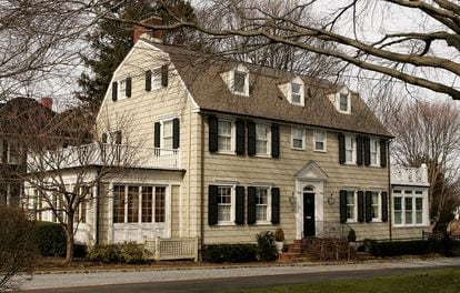 The Amityville house. pictured in 2005. Despite the fact that none of the families who have since lived here have reported any abnormal activity, it remains a pilgrimage site for tourists and fans of the story.