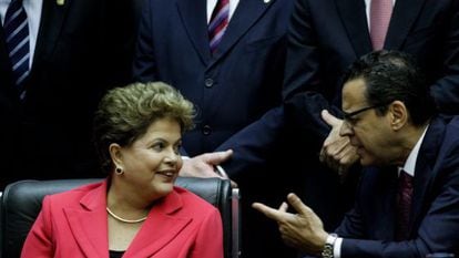 President Rousseff in Parliament last week. 