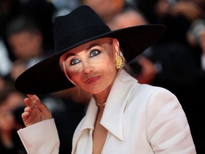 French actress Emmanuelle Béart, at the opening ceremony of the 76th edition of the Cannes Film Festival last May.