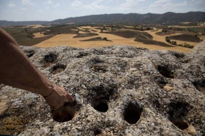 These holes may have been made for decorative or religious purposes.