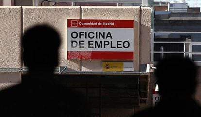 A Madrid employment office.