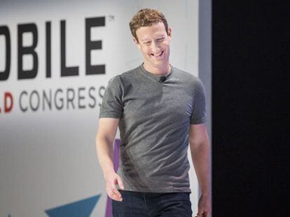 Video: Facebook founder Mark Zuckerberg at the MWC.