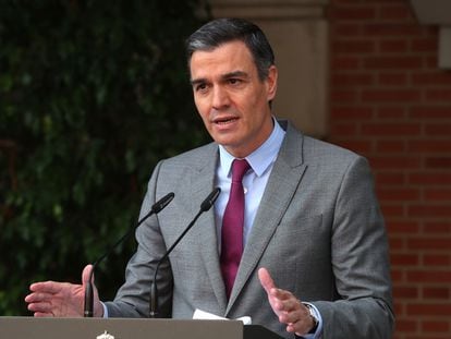 Spanish Prime Minister Pedro Sánchez on Tuesday.