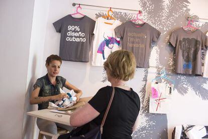 Design store Clandestina opened in February on busy Villegas street.