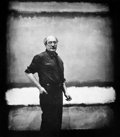 Mark Rothko (1903-1970) in a 1961 portrait by his daughter Kate.