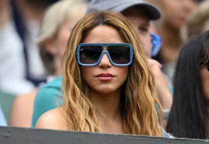 Shakira at the 2023 Wimbledon Championships