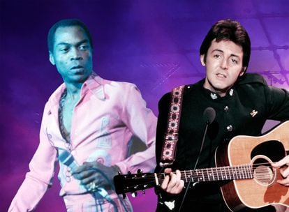 Fela Kuti y Paul McCartney