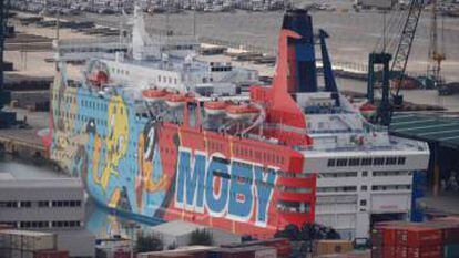 This ship that served as living quarters for Spanish police in Catalonia made world headlines because of its Looney Tunes characters.
