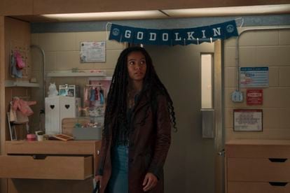 Jaz Sinclair, in an image from 'Gen V.'