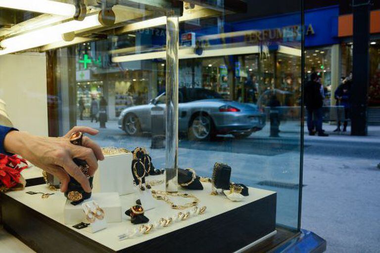 A jewelry store in Andorra la Vella.