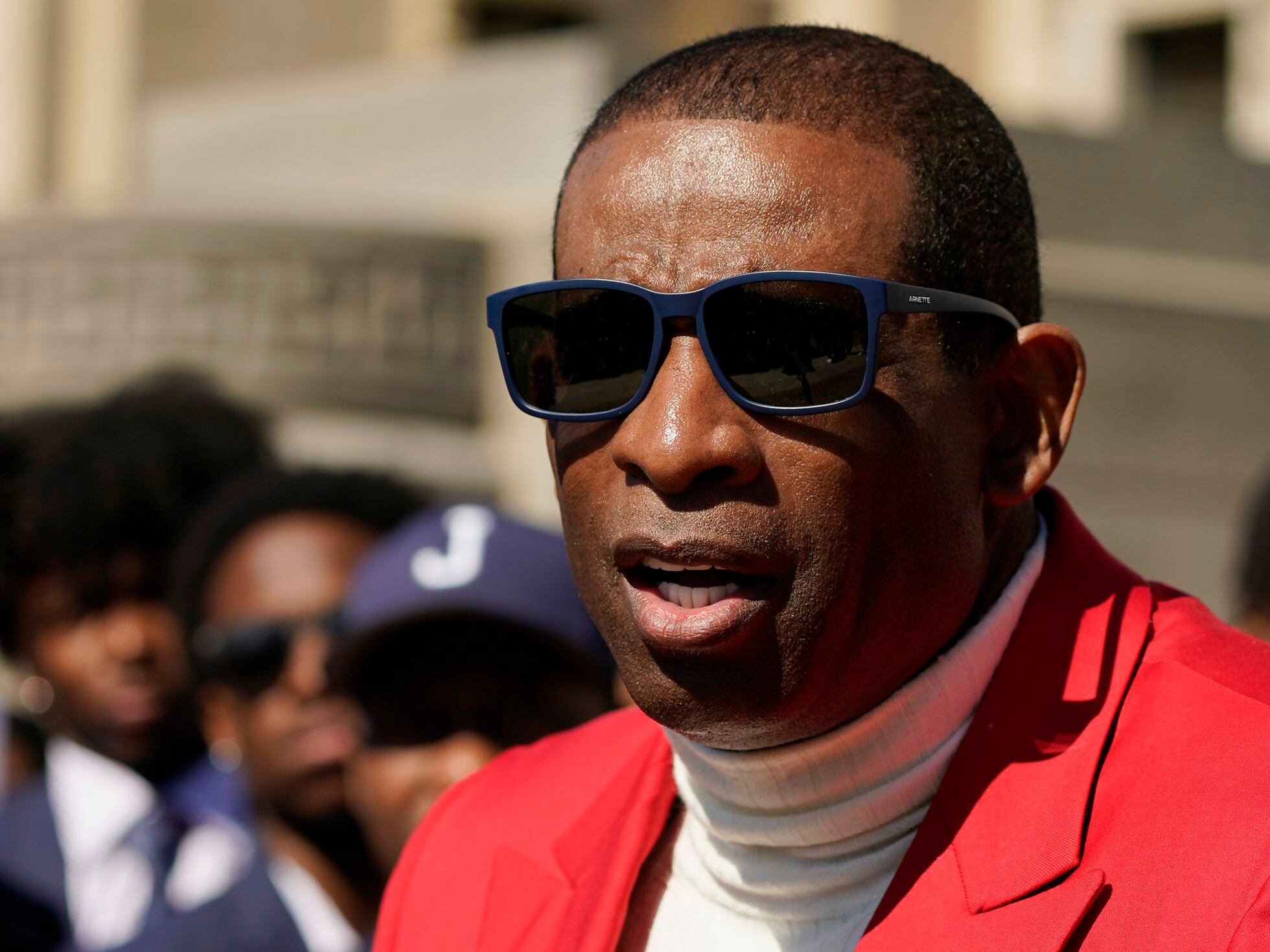 Deion Sanders misses weekly football coaches show because of health reasons