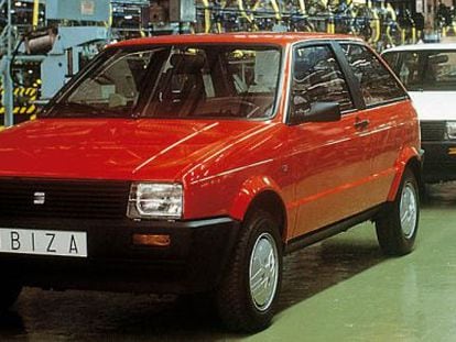 The original Seat Ibiza rolled out of the old factory in Barcelona's Zona Franca in 1984.