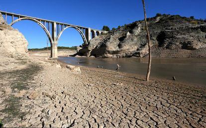 The Entrepeñas reservoir in late 2017.