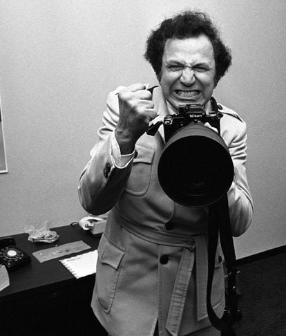 Photographer Ron Galella in 1978.