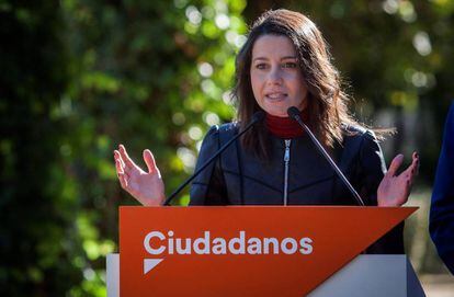 Inés Arrimadas, the most-voted candidate in the recent Catalan elections.