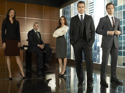The cast of 'Suits.'