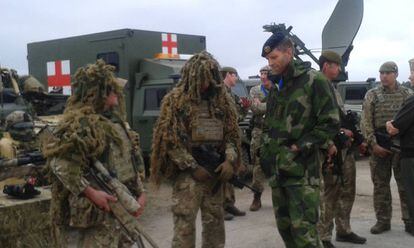 NATO exercises in Poland.