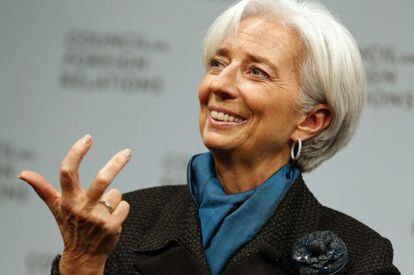 IMF Managing Director Christine Lagarde is optimistic about Spain.