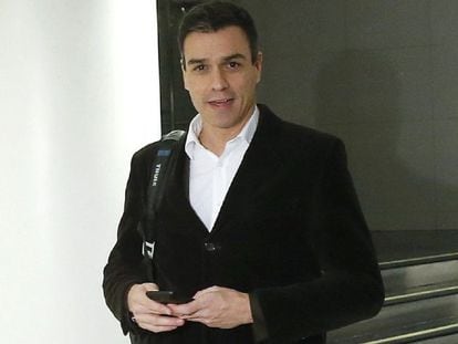 Socialist Party leader Pedro Sánchez.