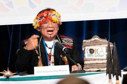 Gregorio Mirabal – indigenous leader and climate change activist. 
