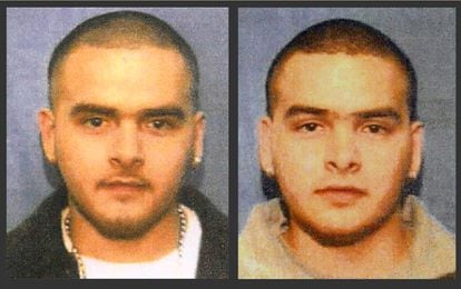 Pedro and Margarito Flores depicted on “wanted” posters.