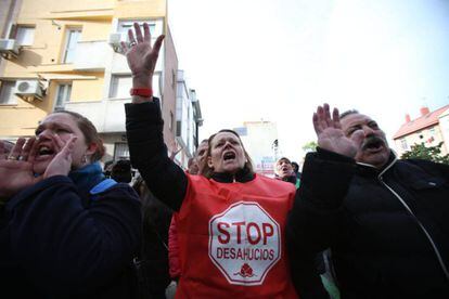 Home evictions became the focus of media attention in Spain throughout the crisis.