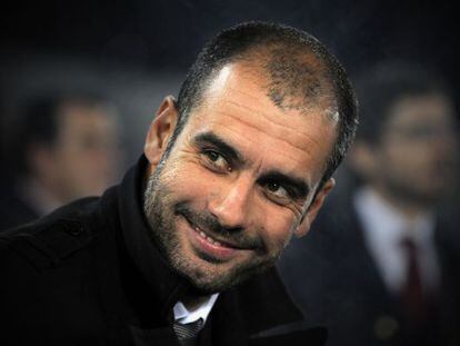 Former Barcelona player and coach Pep Guardiola.