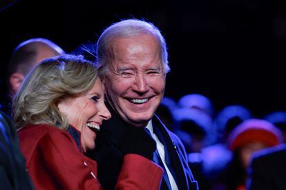 U.S. President Joe Biden and first lady Jill Biden