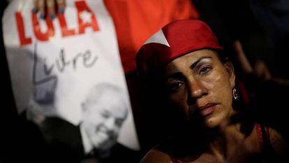 A Lula supporter discouraged about the Supreme Court's decision.