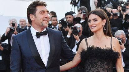 Penélope Cruz and Javier Bardem at the Cannes Film Festival on May 8, 2018.