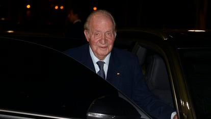 Spain's former king Juan Carlos, pictured in Madrid in February 2020.