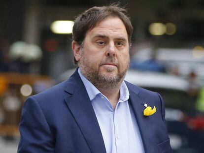 Ousted Catalan deputy premier Oriol Junqueras.