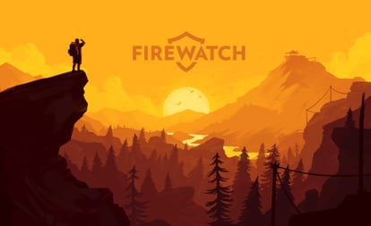 A promotional image from ‘Firewatch.’