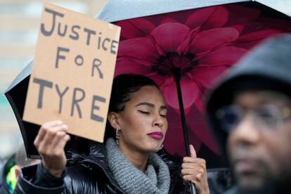 Protesters march Saturday, Jan. 28, 2023, in Memphis, Tenn., over the death of Tyre Nichols, who died after being beaten by Memphis police.