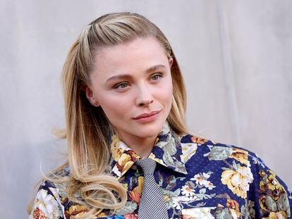 Actress Chloë Grace Moretz at the Louis Vuitton cruise collection show in May 2022 in San Diego, California.
