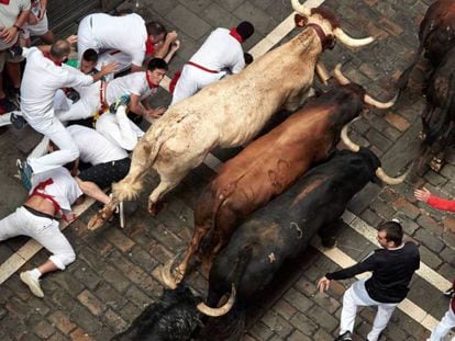 Day 2 of the Running of the Bulls 2019.