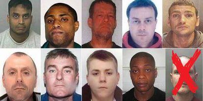 The new list of Britain's most wanted fugitives thought to be hiding in Spain.