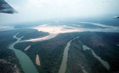 Aerial view of the Brazilian Amazon.