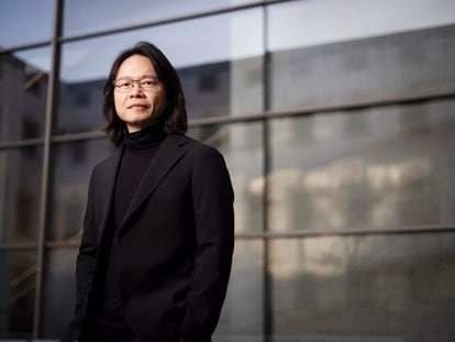 Computer engineer Yuk Hui, one of the most influential contemporary philosophers of technology, photographed recently in Barcelona.
