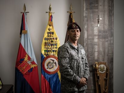 El general Pedro Sánchez, encargado de la operación de búsqueda de los niños perdidos en El Guaviare