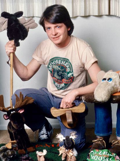Michael J. Fox pictured in 1982.