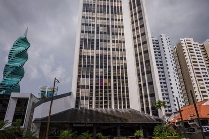 The building where the offices of law firm Alemán, Cordero, Galindo y Lee are located in Panama City.