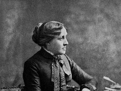An undated image of Louisa May Alcott, the author of the novel 'Little Women.'