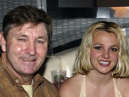 Britney Spears with her father, James Spears, in 2006.