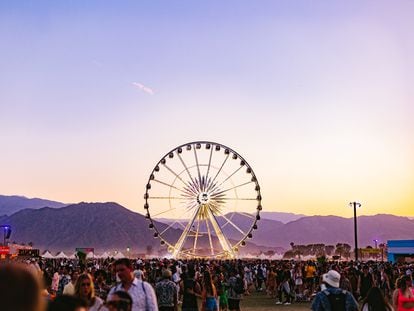 Festivalgoers are seen during the 2023 Coachella Valley Music and Arts Festival