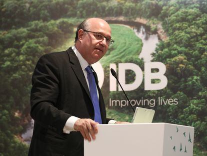 The president of the Inter-American Development Bank, Ilan Goldfajn, in an image provided by the organization.