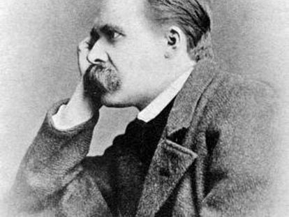The philosopher Friedrich Nietzsche.