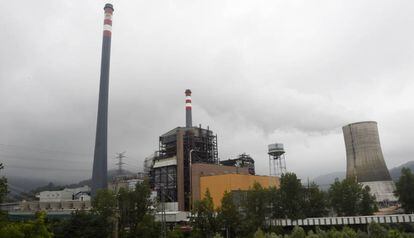 Coal plant in Asturias.