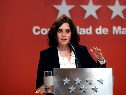 Madrid premier Isabel Díaz Ayuso.
