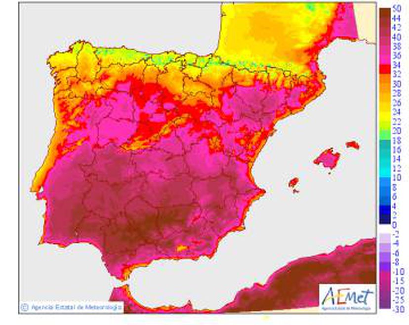 Heatwave in Spain Spain set to sizzle, as heatwave hits maximum highs